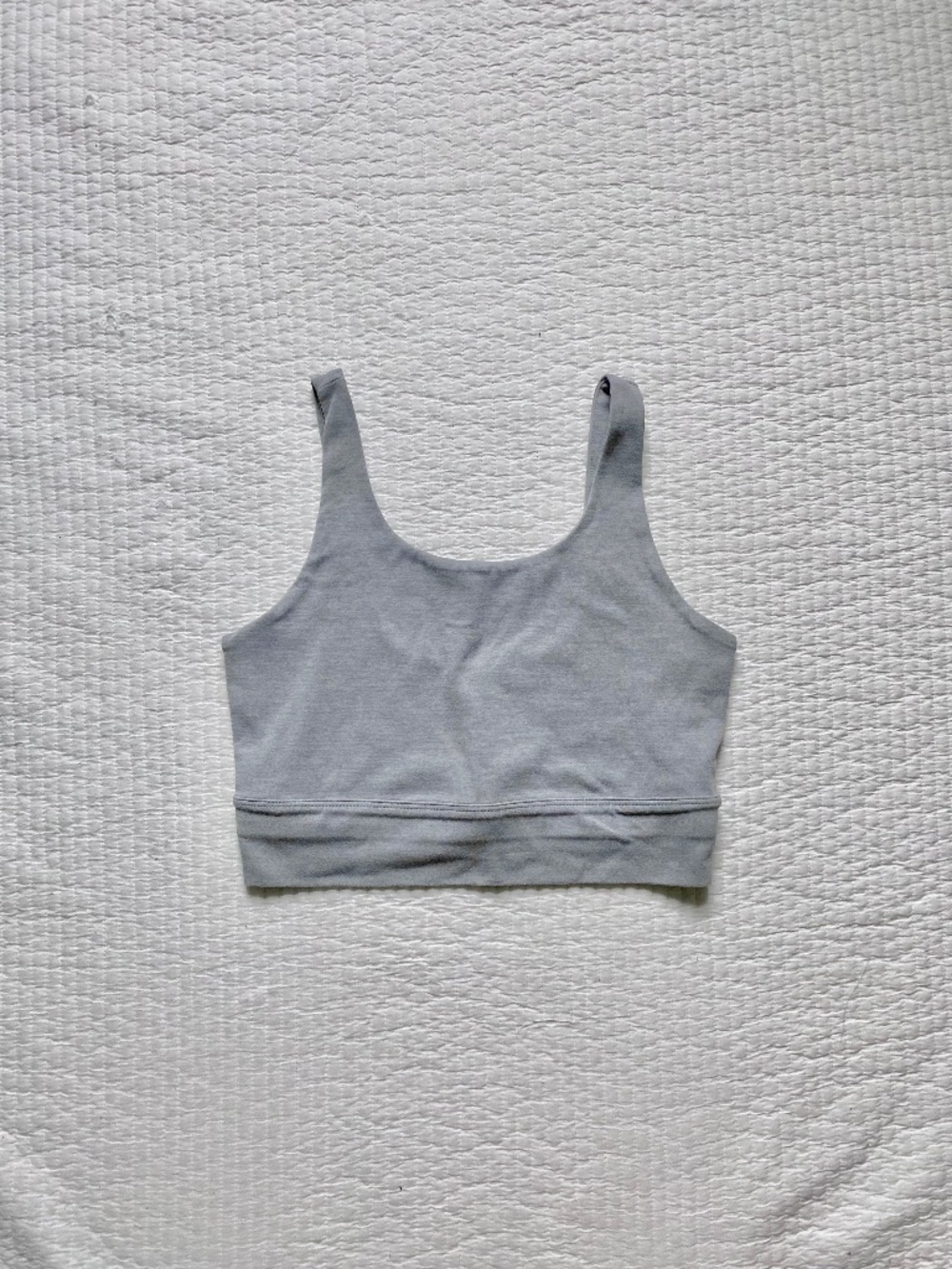 Light gray Nike sports bra